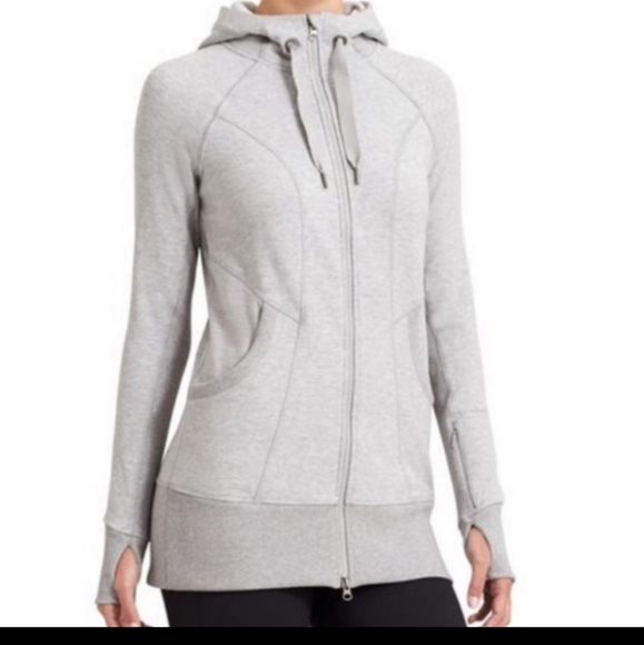 Athleta CYA Strength Full Zip Stretch Hoodie 12P Petite - Picture 1 of 11